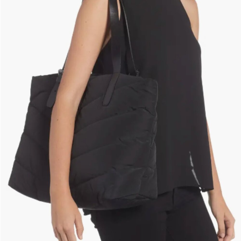 Mackage Emmi Quilted Diaper Bag + Changing Pad